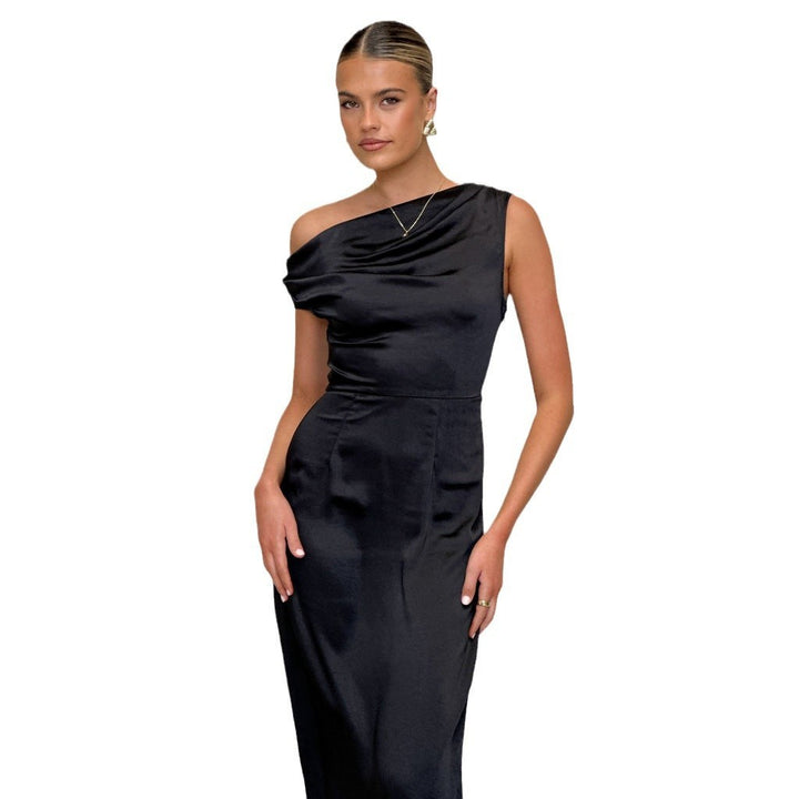 Zoey|Sexy Tube Top Sleeveless Midi Dress