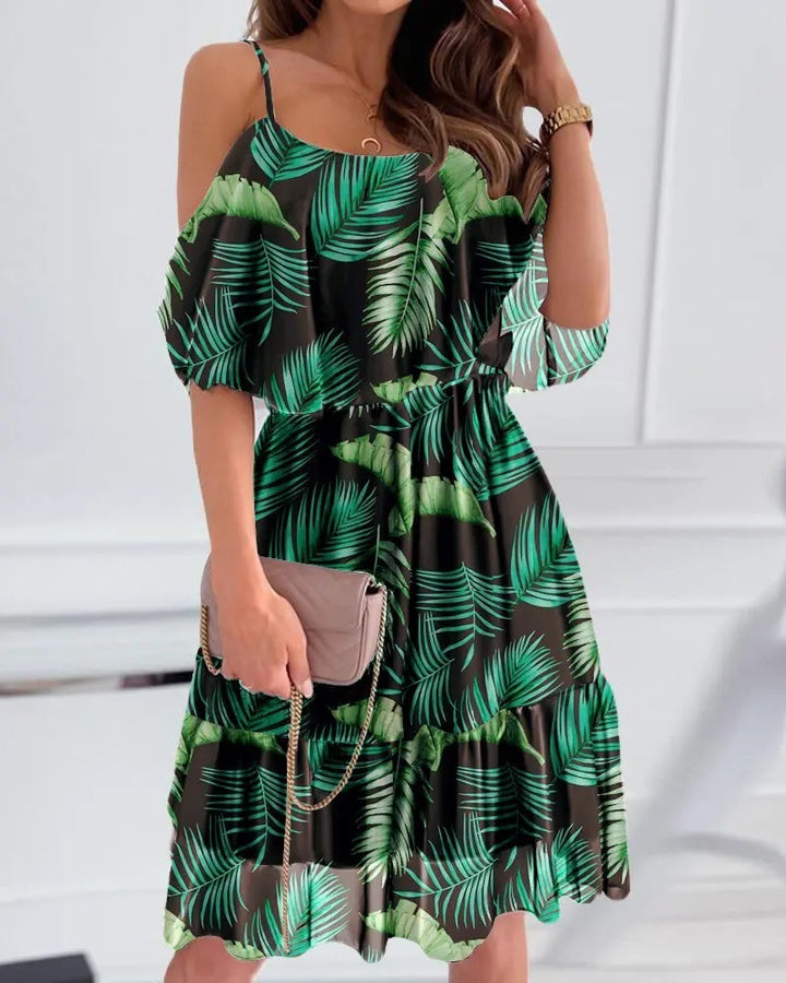 Kennedy|Dress with flowes