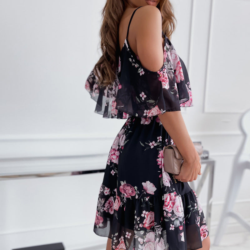 Kennedy|Dress with flowes