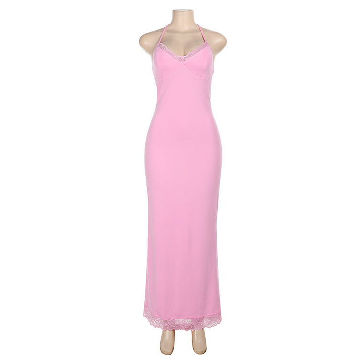 Leah| Backless Sling Neckline Dress