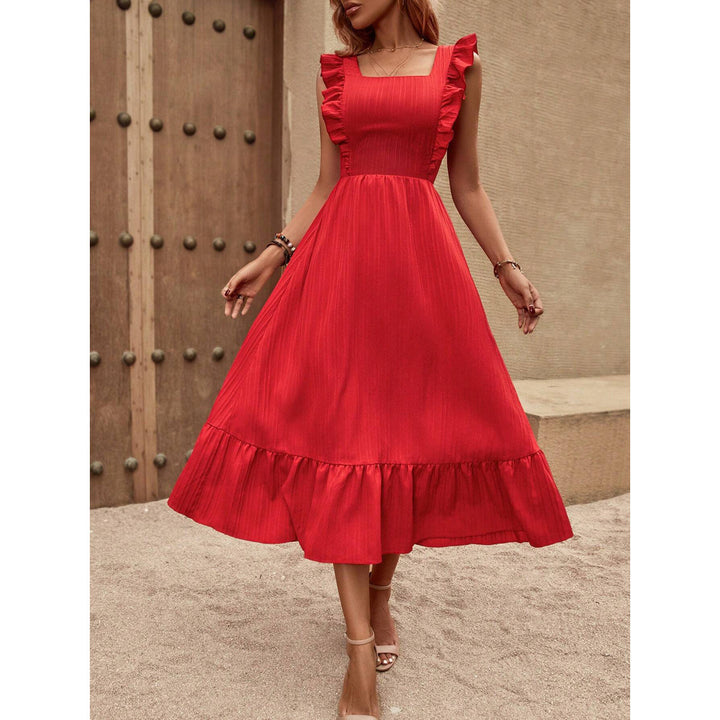Stella|One Shoulder High Slit Satin Dress No Belt