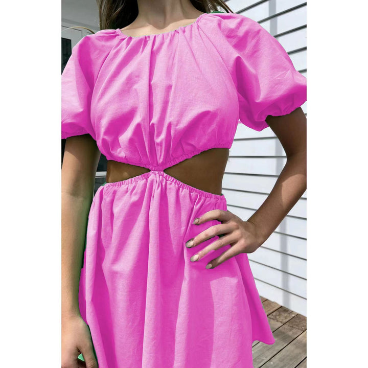 Aria|Fresh Women's Clothing Sweetheart Collar A- Line Skirt Dress