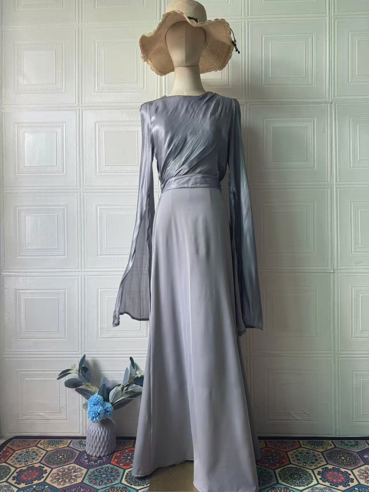 Lucy|Polyester Long Sleeve Dress Dress Women