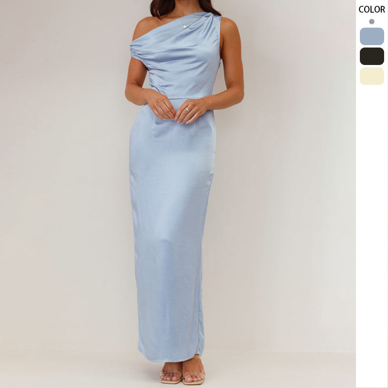 Zoey|Sexy Tube Top Sleeveless Midi Dress