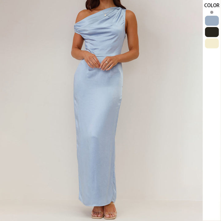 Zoey|Sexy Tube Top Sleeveless Midi Dress